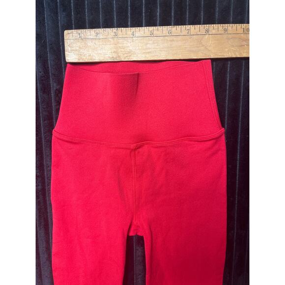 Fabletics Women's Two-Piece Workout Set Tank & Leggings XS Red - Picture 9 of 9